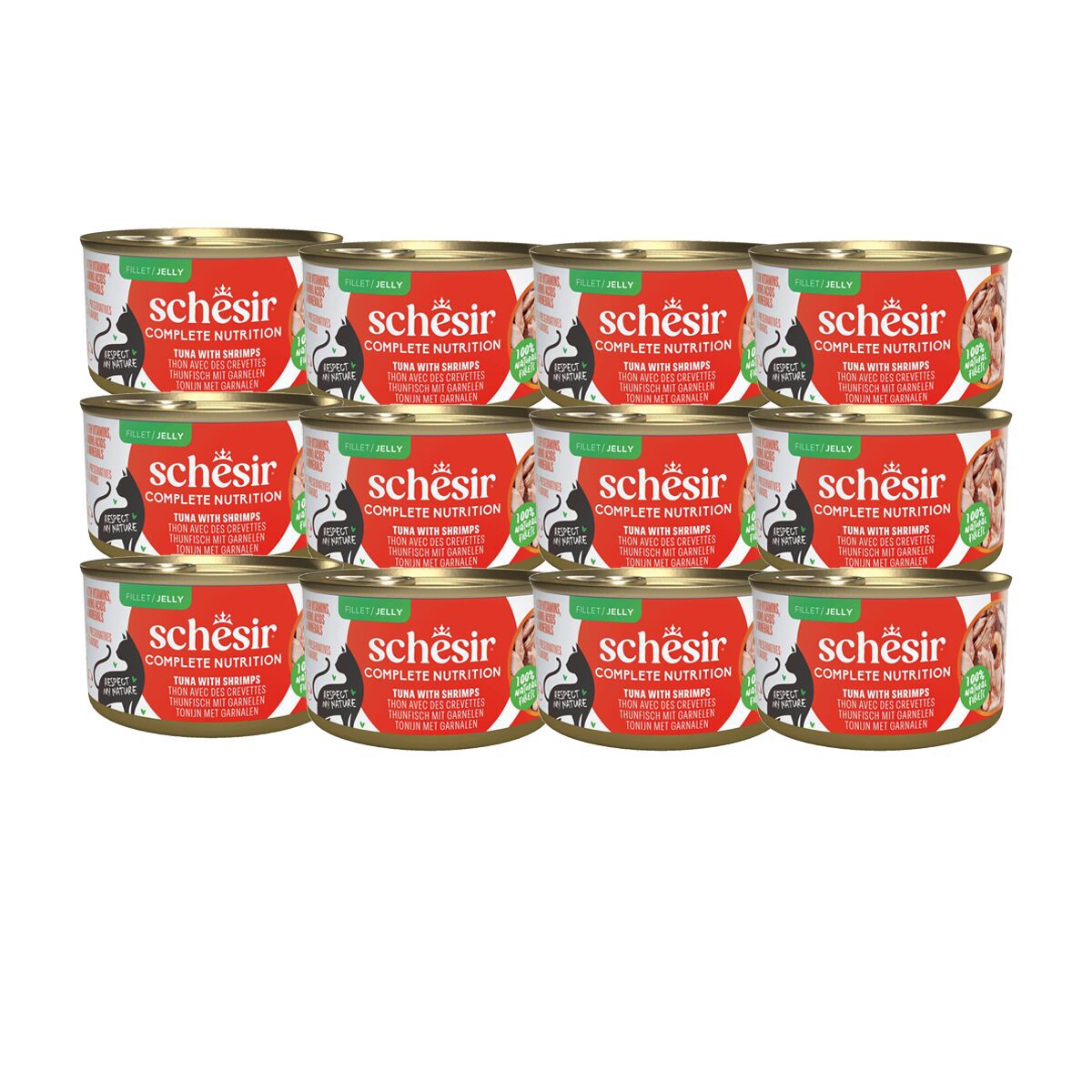 Schesir Jelly Tuna & Prawns 85 g